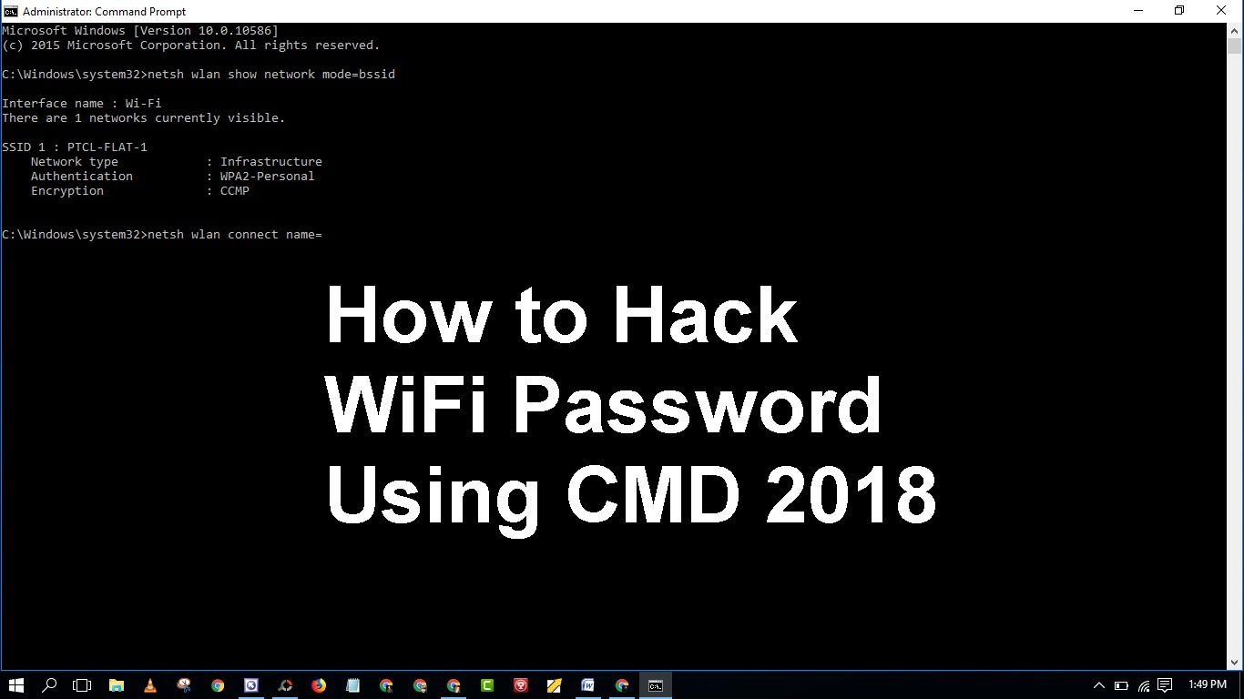 cmd hacking wifi